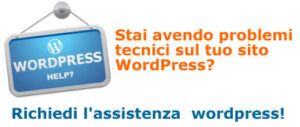 assitenza wordpress